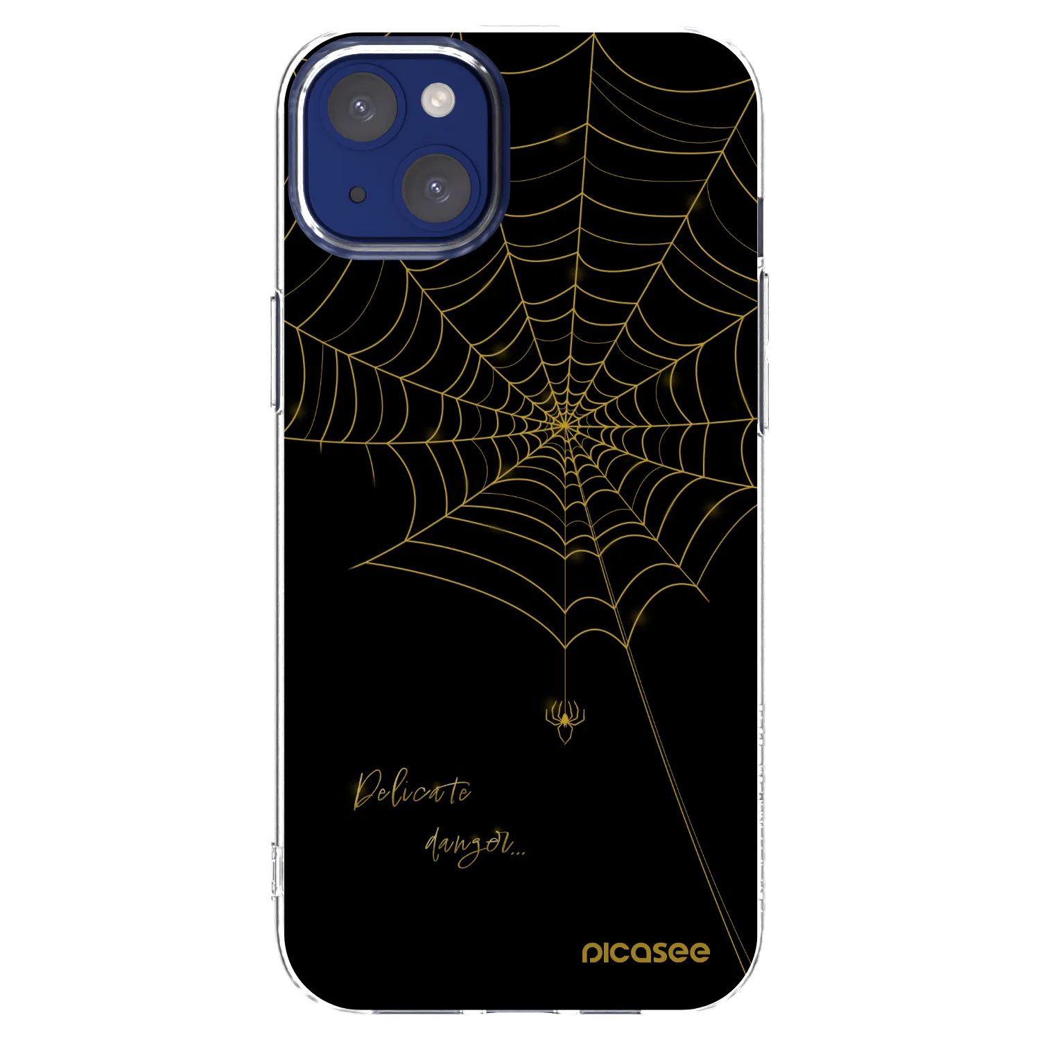 Picasee átlátszó szilikon tok az alábbi mobiltelefonokra Apple iPhone 14 Plus - Delicate danger