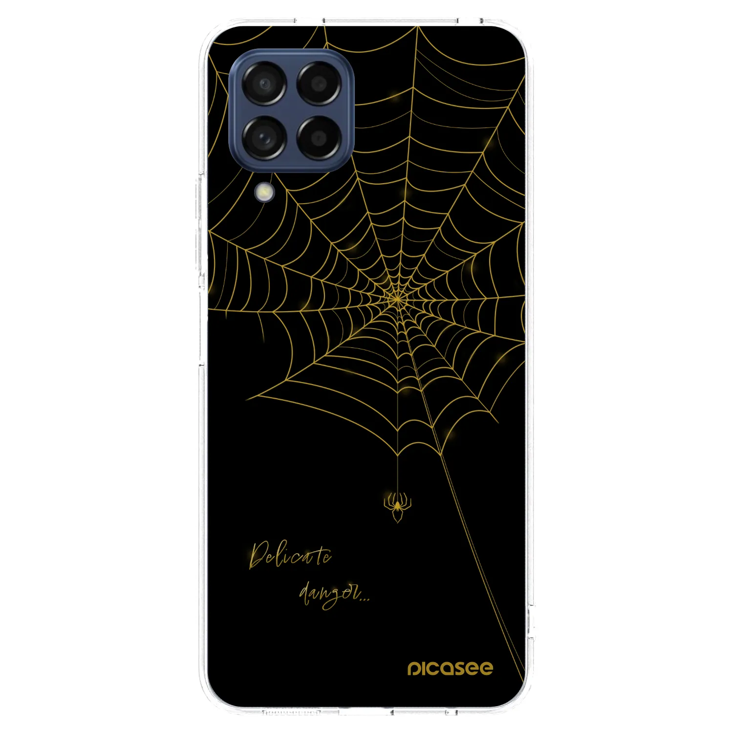 Picasee átlátszó szilikon tok az alábbi mobiltelefonokra Samsung Galaxy M53 5G - Delicate danger