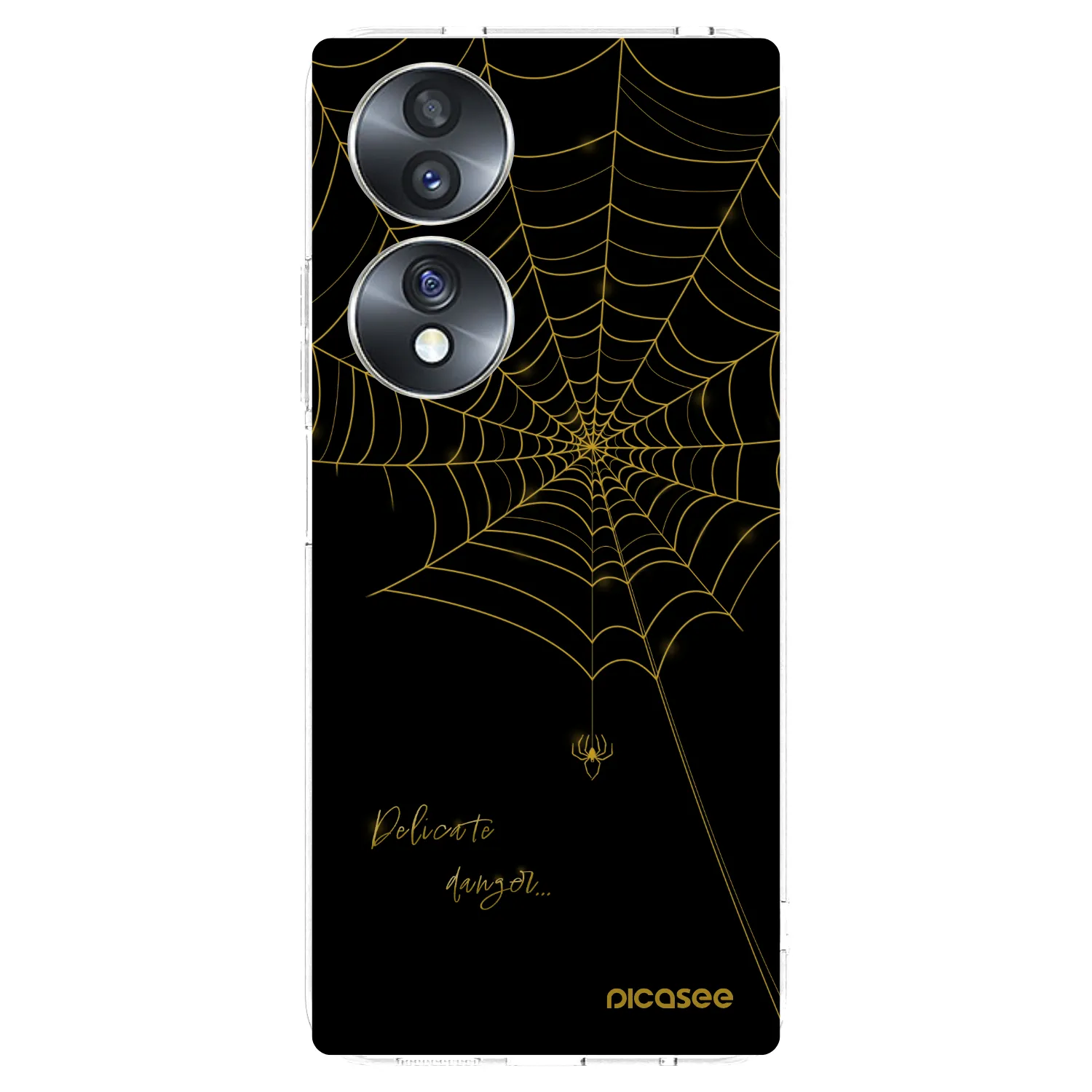Picasee átlátszó szilikon tok az alábbi mobiltelefonokra Honor 70 - Delicate danger