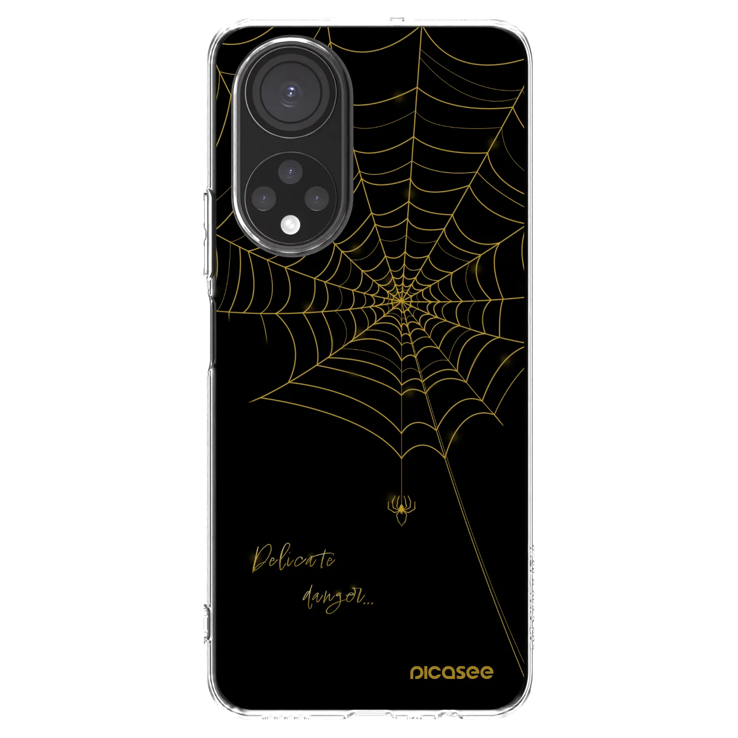 Picasee átlátszó szilikon tok az alábbi mobiltelefonokra Honor X7 - Delicate danger