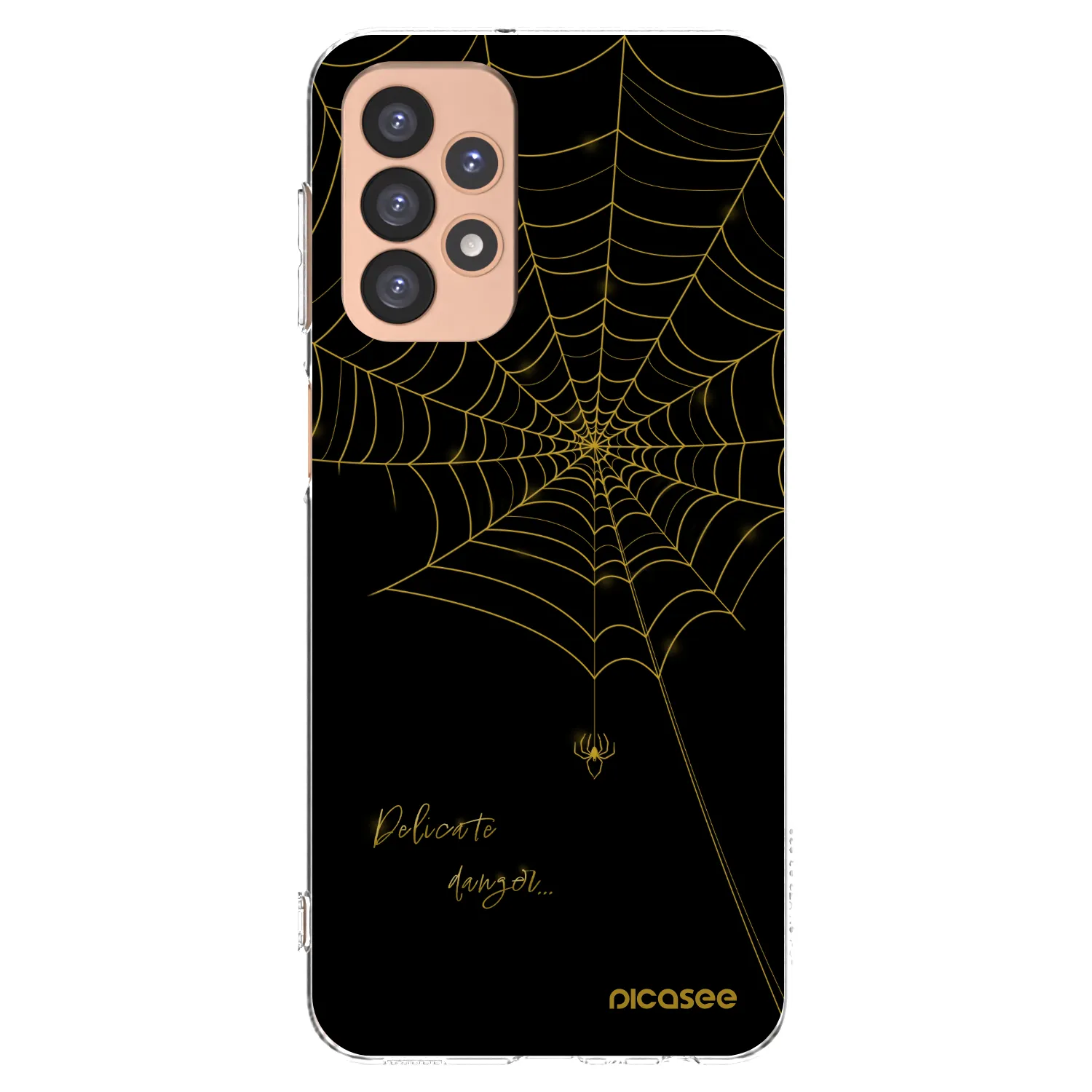 Picasee átlátszó szilikon tok az alábbi mobiltelefonokra Samsung Galaxy A23 A236B 5G - Delicate danger