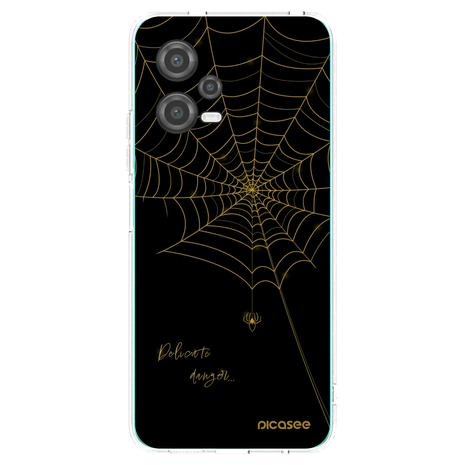 Picasee átlátszó szilikon tok az alábbi mobiltelefonokra Xiaomi Poco X5 - Delicate danger