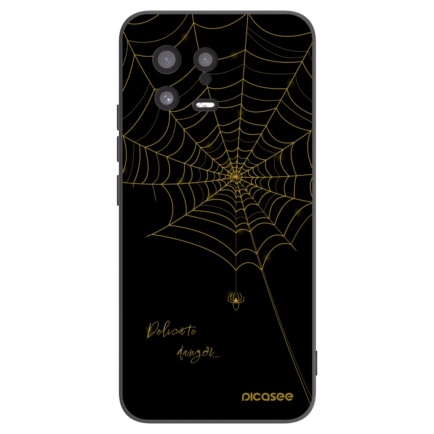 Picasee fekete szilikon tok az alábbi mobiltelefonokra Xiaomi 13 - Delicate danger