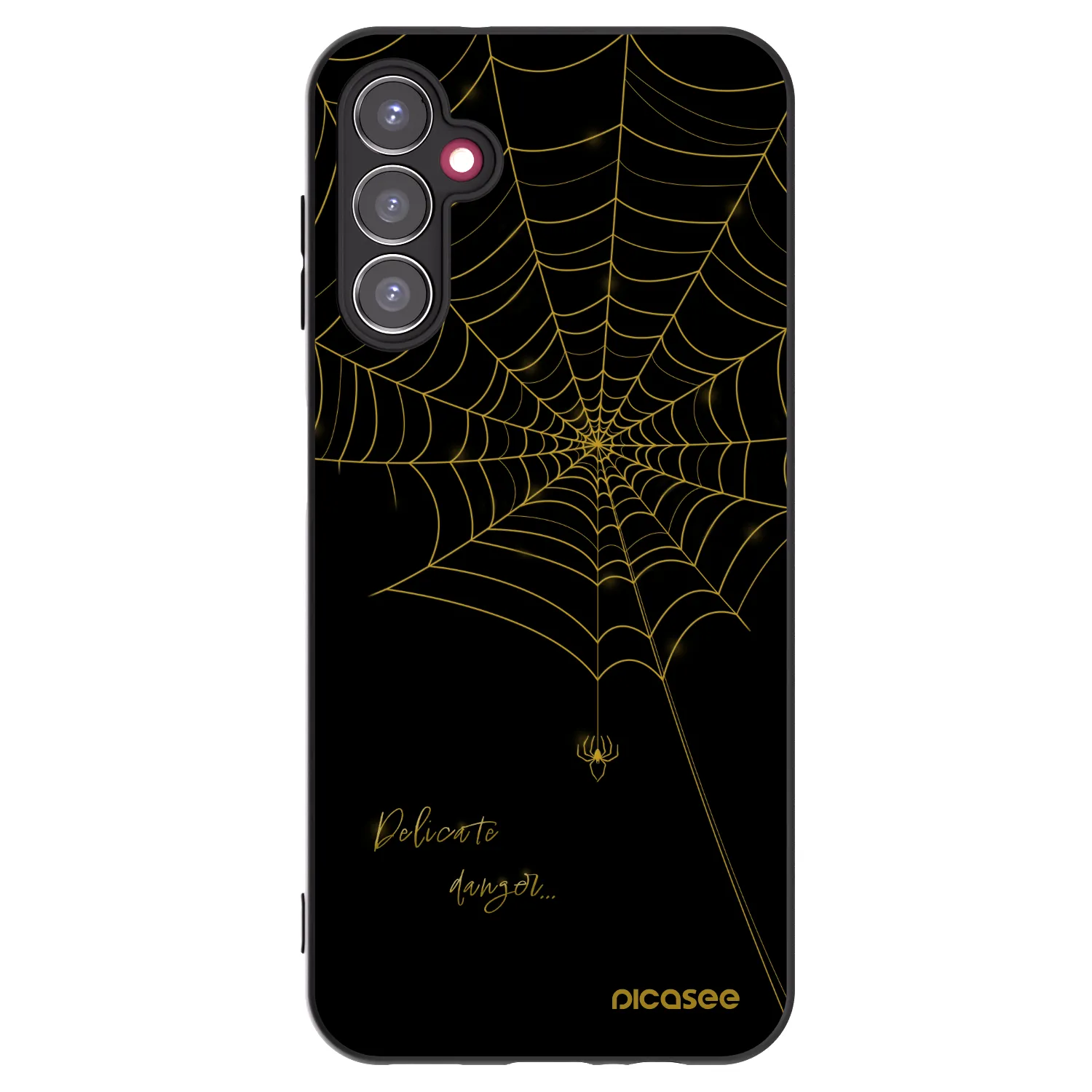 Picasee fekete szilikon tok az alábbi mobiltelefonokra Samsung Galaxy A14 5G A146P - Delicate danger