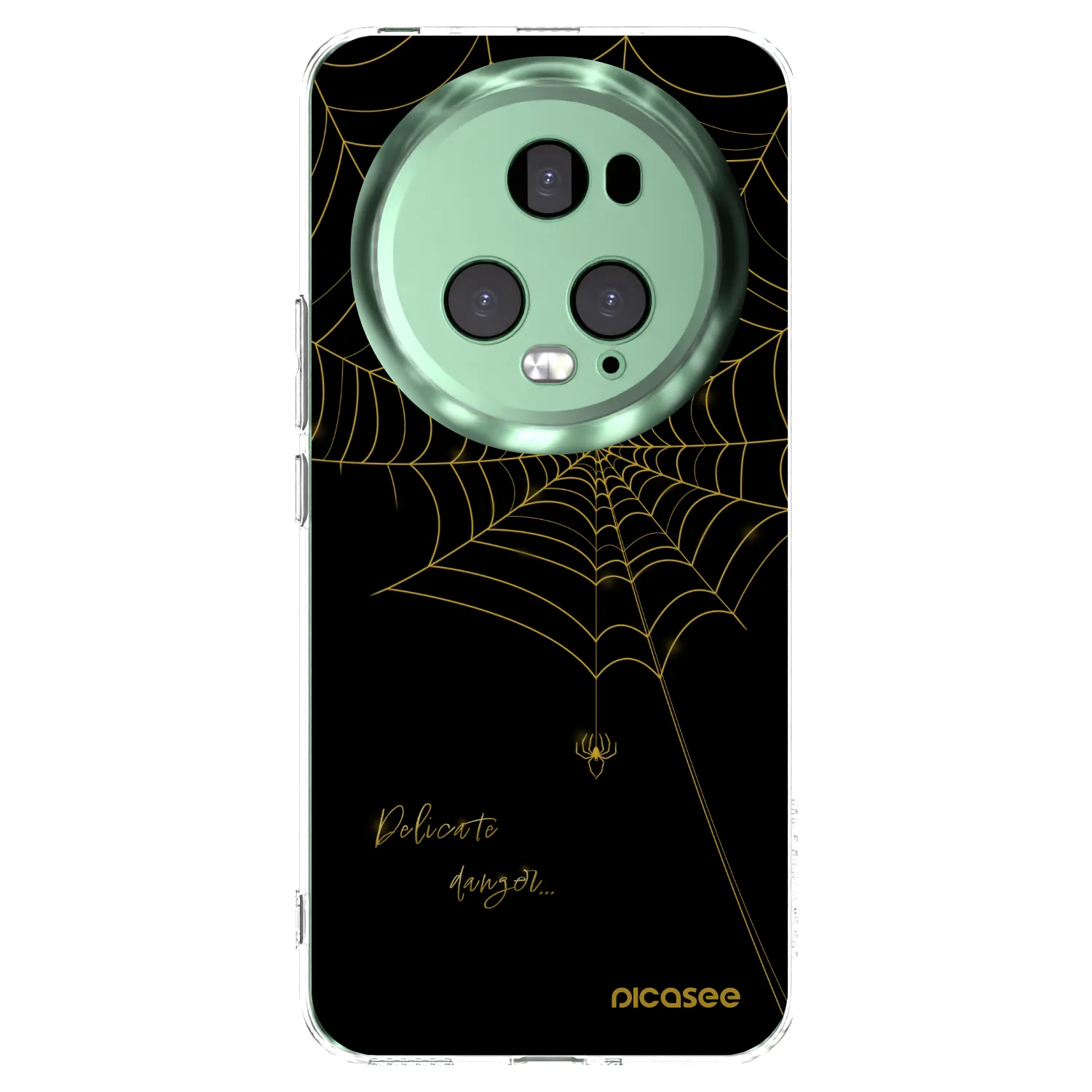 Picasee átlátszó szilikon tok az alábbi mobiltelefonokra Honor Magic5 Pro - Delicate danger