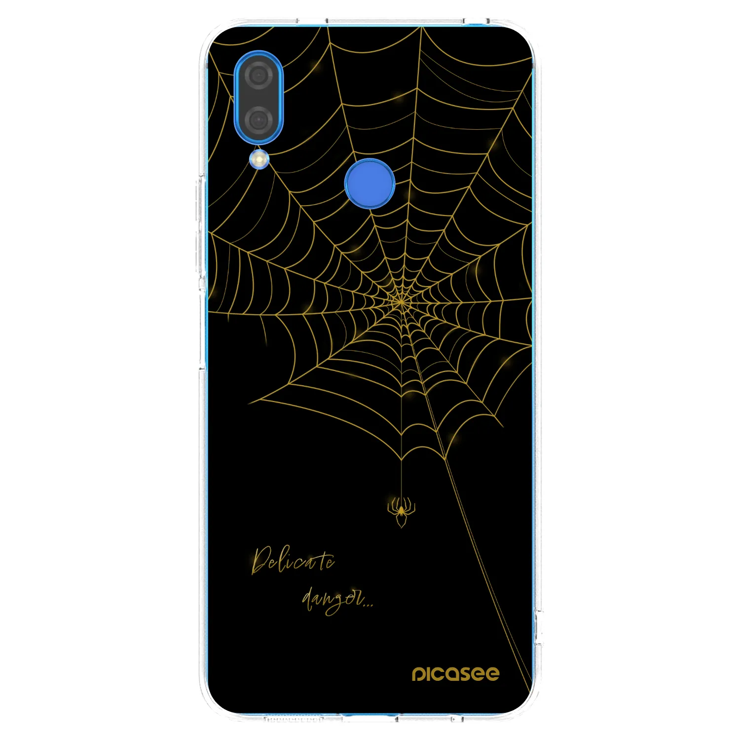 Picasee átlátszó szilikon tok az alábbi mobiltelefonokra Huawei Nova 3 - Delicate danger