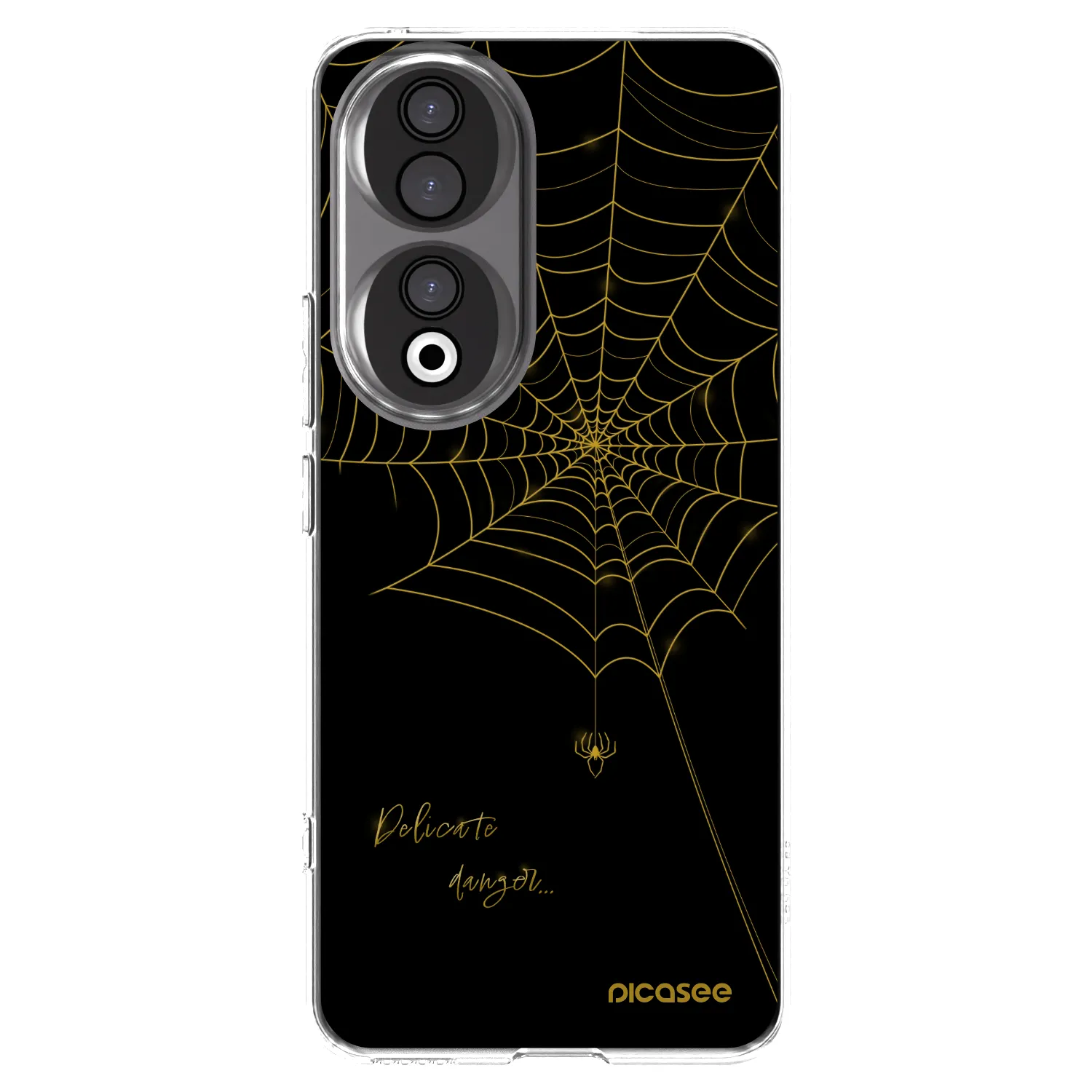 Picasee átlátszó szilikon tok az alábbi mobiltelefonokra Honor 90 5G - Delicate danger