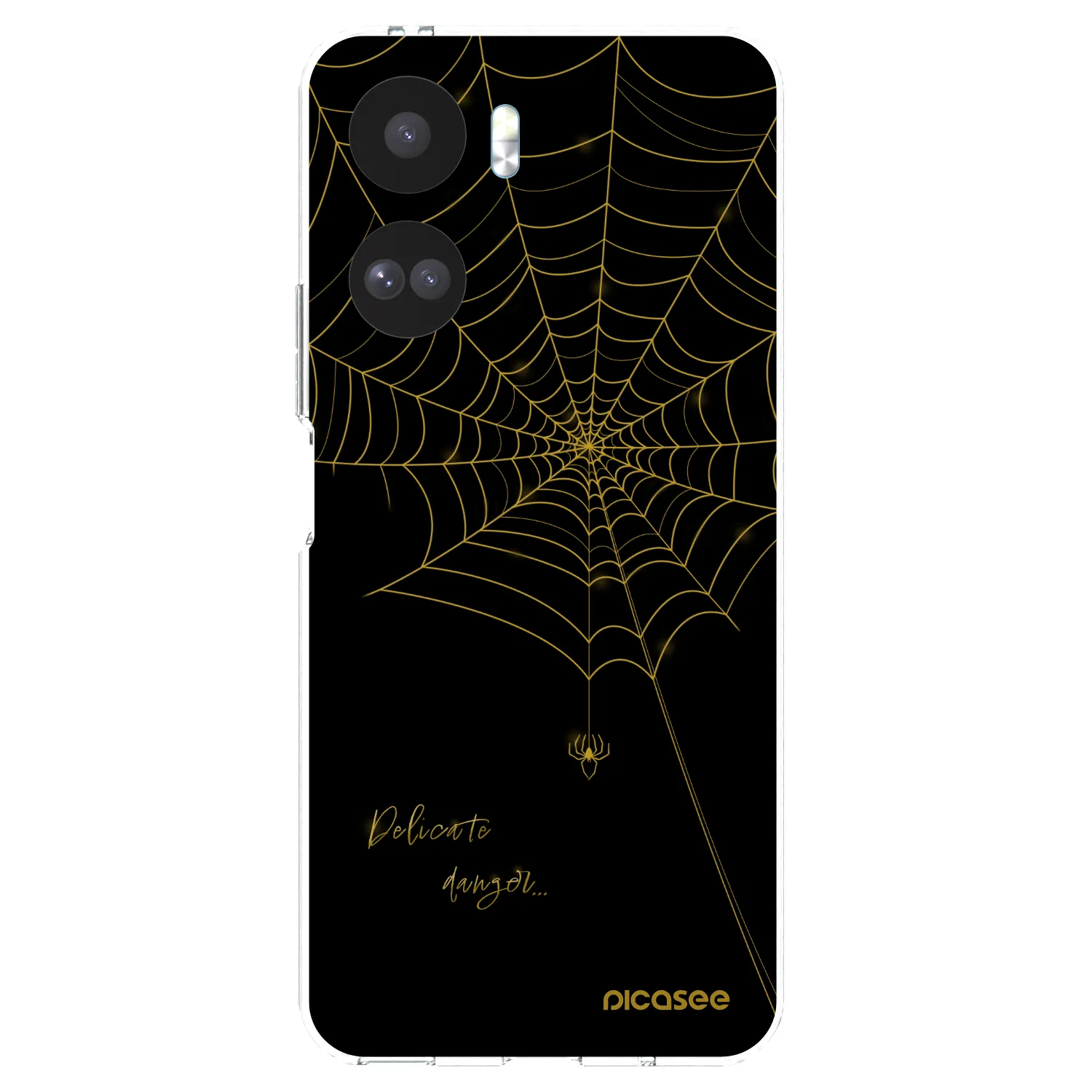 Picasee átlátszó szilikon tok az alábbi mobiltelefonokra Honor 90 Lite 5G - Delicate danger