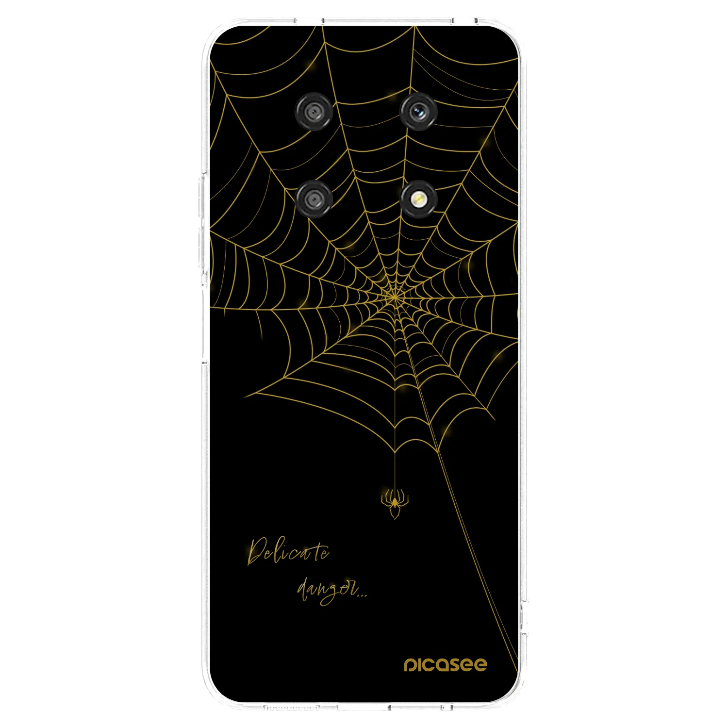Picasee átlátszó szilikon tok az alábbi mobiltelefonokra Honor Magic4 Lite 5G - Delicate danger