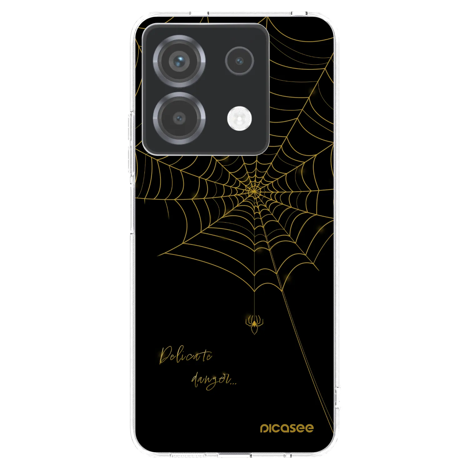 Picasee átlátszó szilikon tok az alábbi mobiltelefonokra Xiaomi Poco X6 - Delicate danger