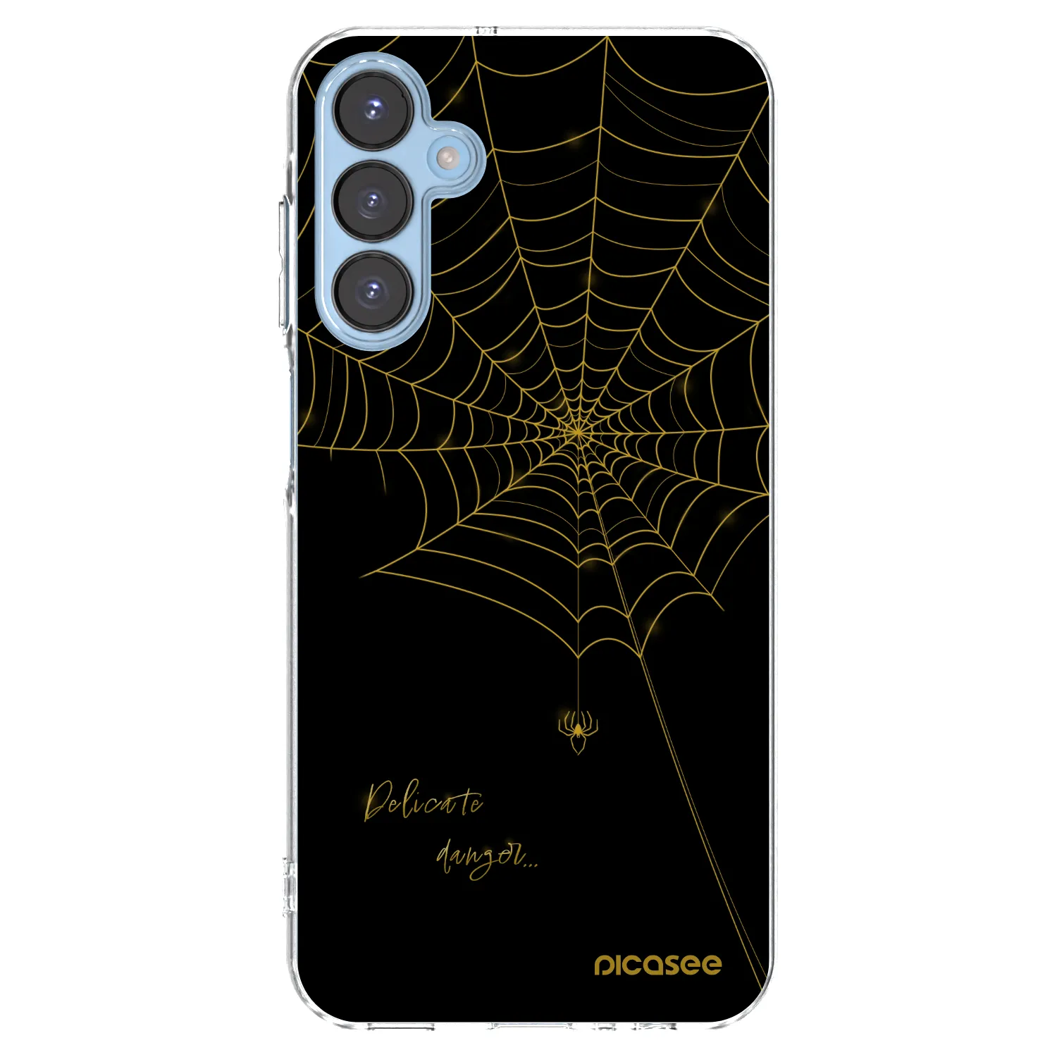 Picasee átlátszó szilikon tok az alábbi mobiltelefonokra Samsung Galaxy A15 A156B 5G - Delicate danger