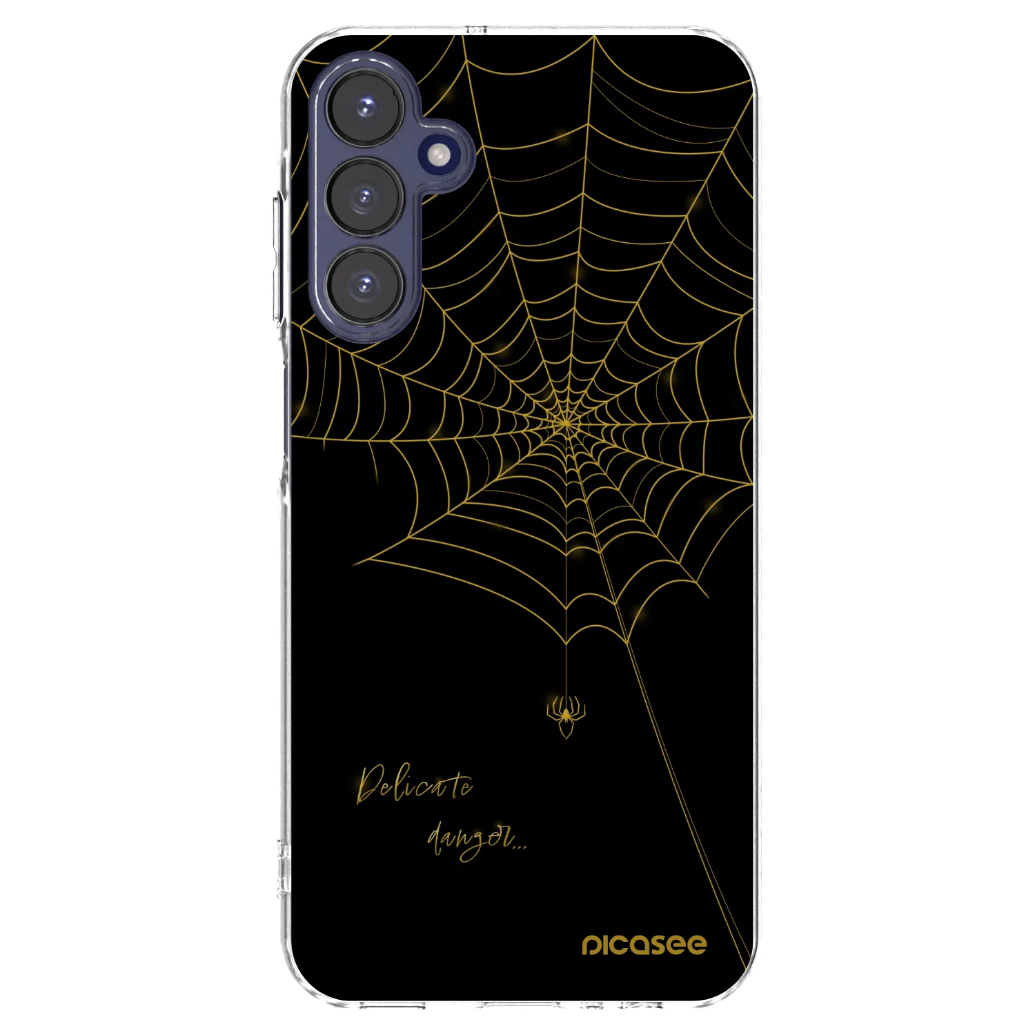 Picasee átlátszó szilikon tok az alábbi mobiltelefonokra Samsung Galaxy A15 A155F 4G - Delicate danger