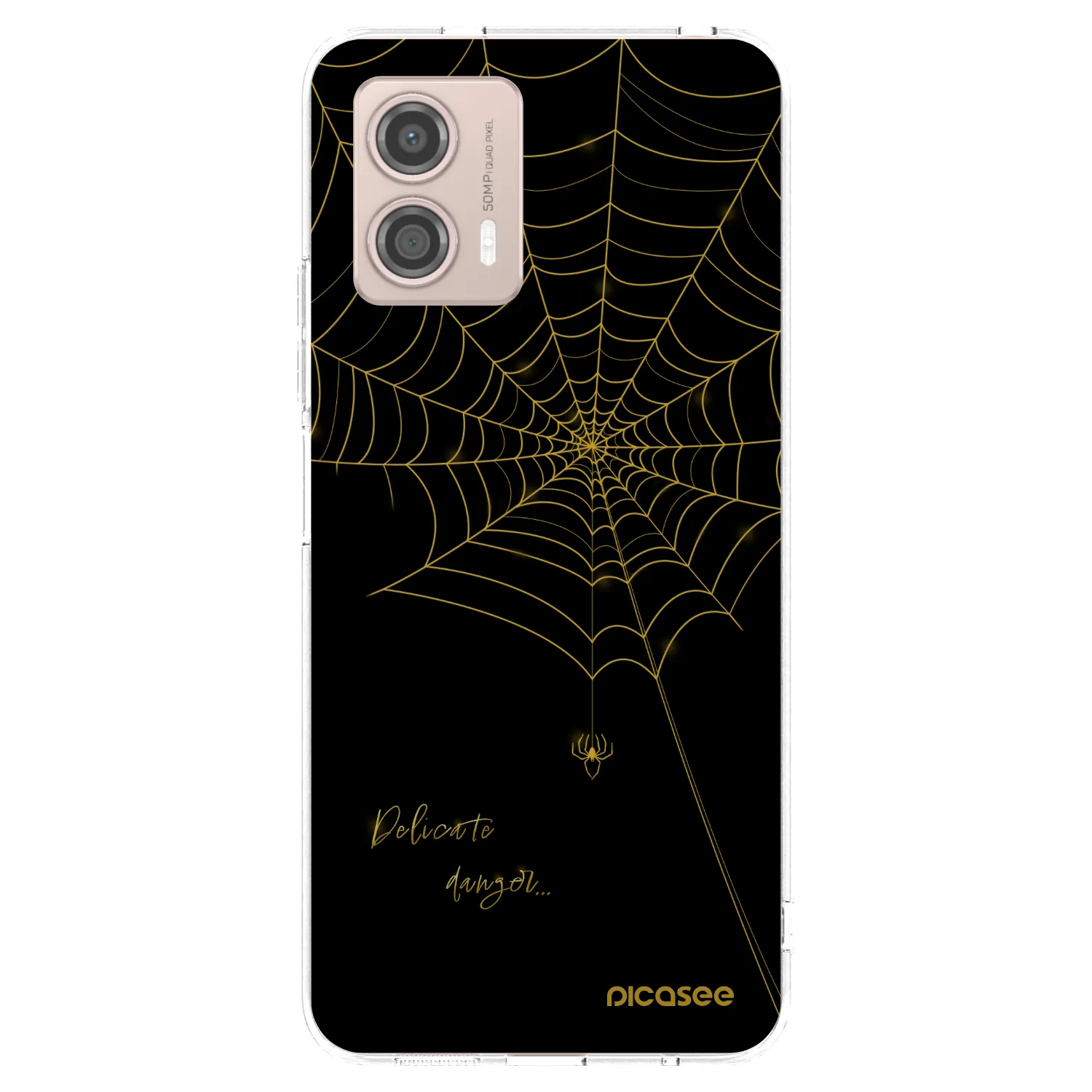 Picasee átlátszó szilikon tok az alábbi mobiltelefonokra Motorola Moto G53 5G - Delicate danger