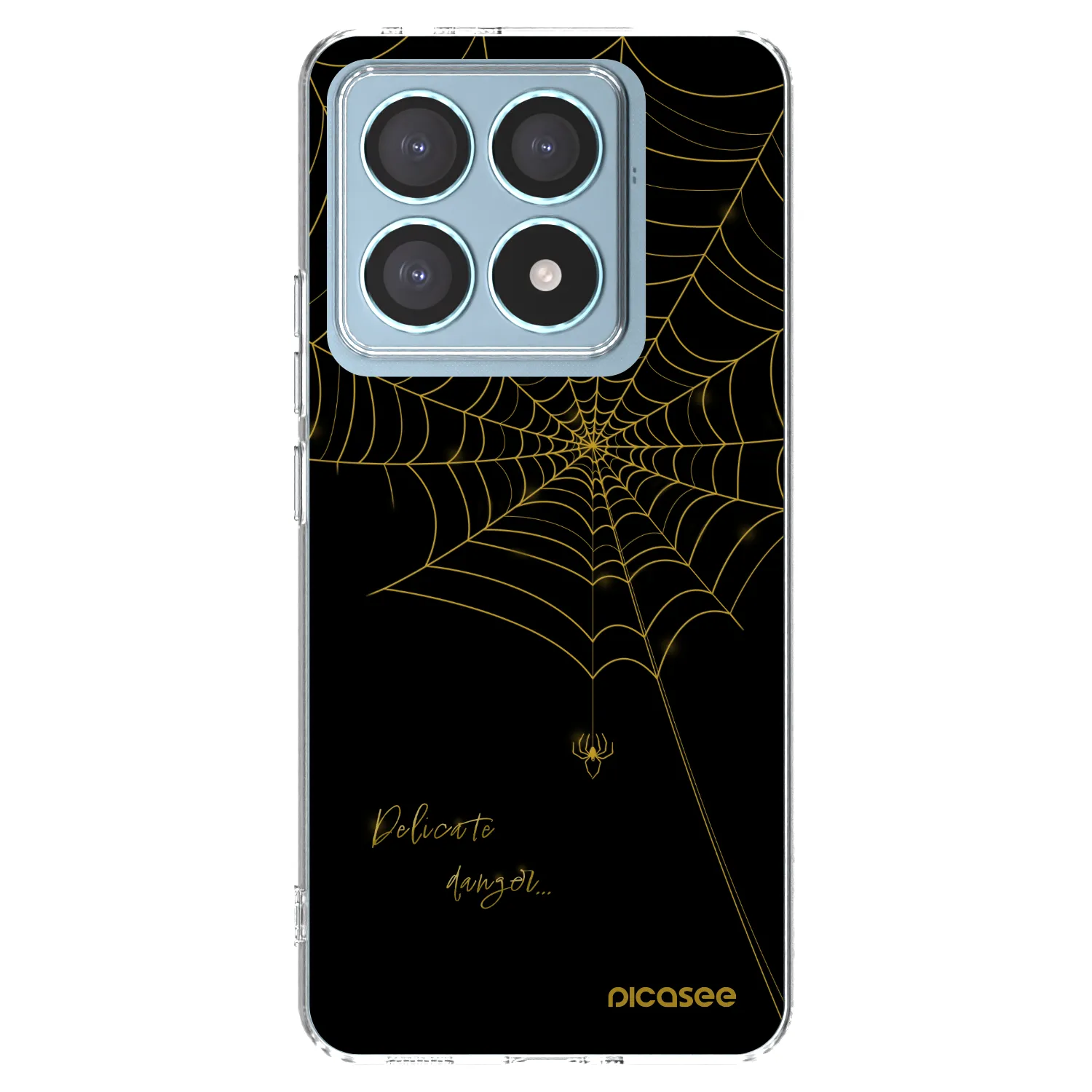 Picasee átlátszó szilikon tok az alábbi mobiltelefonokra Xiaomi 14T Pro - Delicate danger