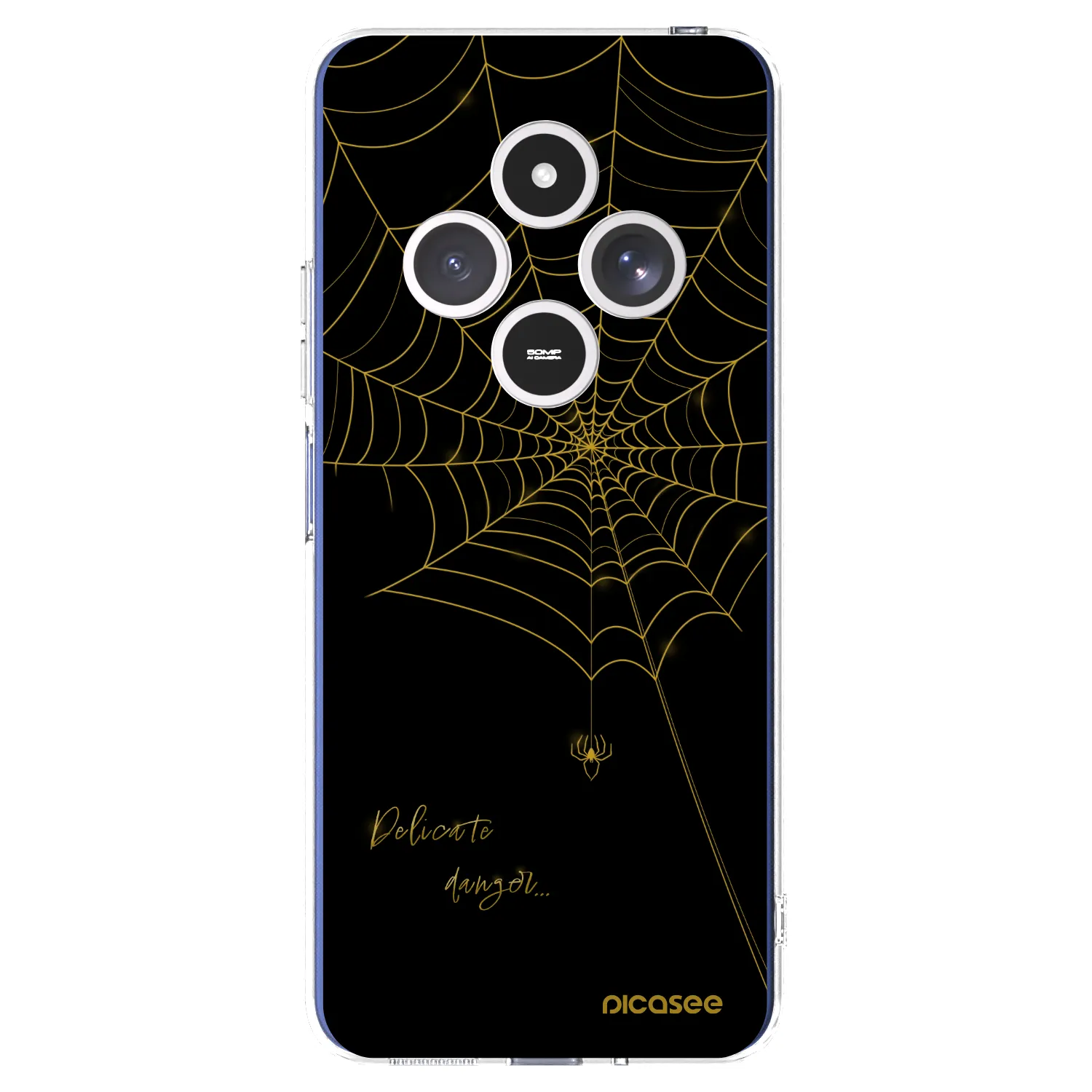 Picasee átlátszó szilikon tok az alábbi mobiltelefonokra Xiaomi Redmi 14C - Delicate danger