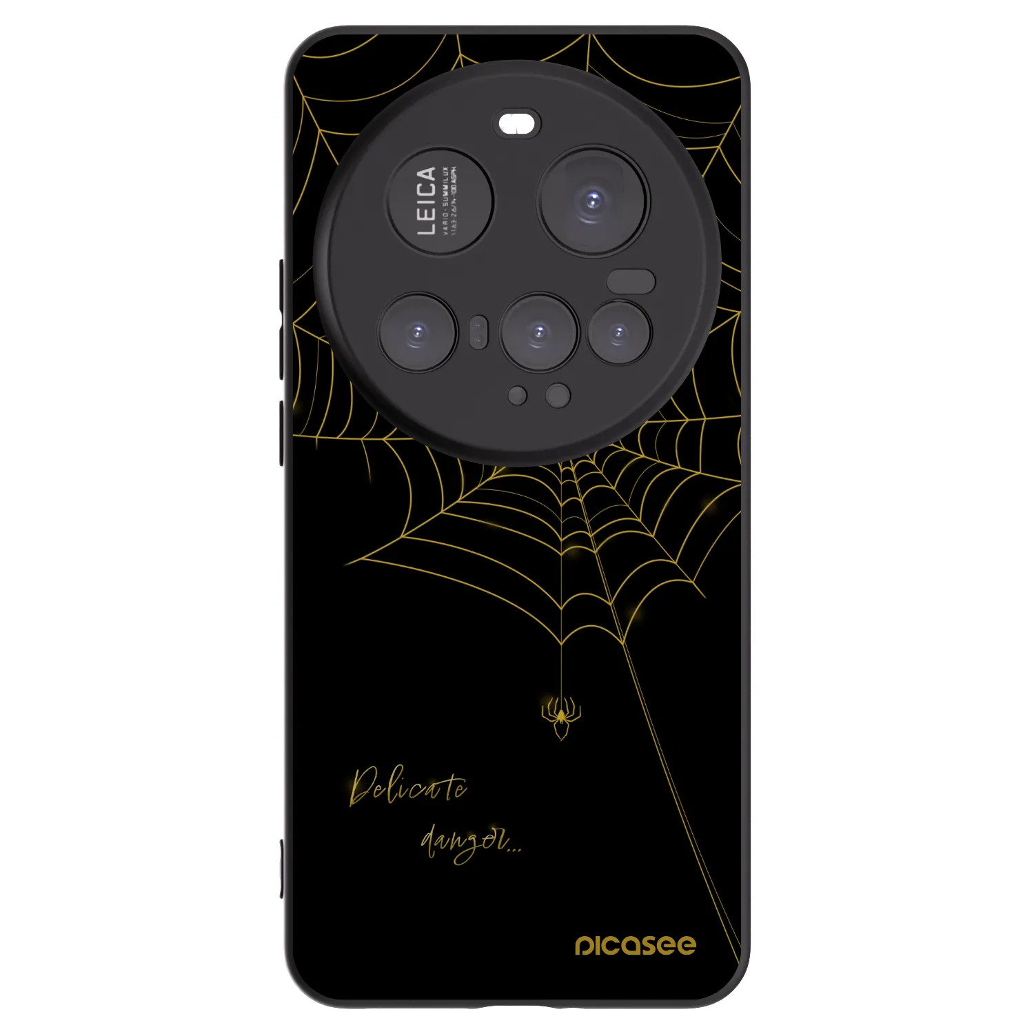 Picasee fekete szilikon tok az alábbi mobiltelefonokra Xiaomi 15 Ultra - Delicate danger