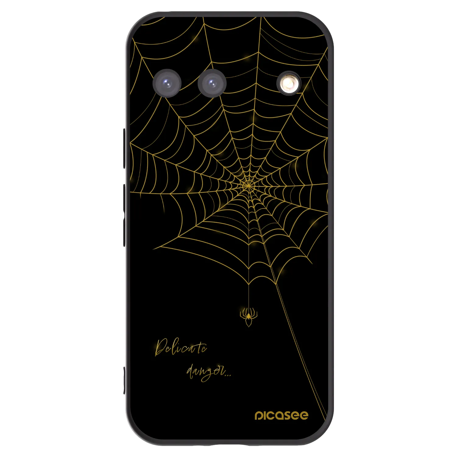 Picasee fekete szilikon tok az alábbi mobiltelefonokra Google Pixel 9 - Delicate danger