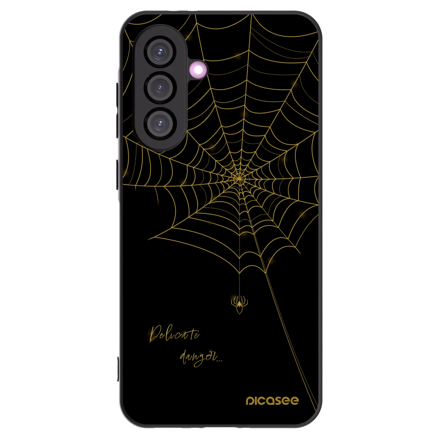 Picasee fekete szilikon tok az alábbi mobiltelefonokra Samsung Galaxy A36 5G - Delicate danger