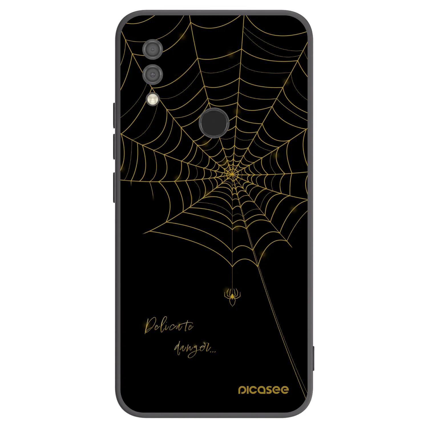 Picasee fekete szilikon tok az alábbi mobiltelefonokra Xiaomi Redmi 7 - Delicate danger