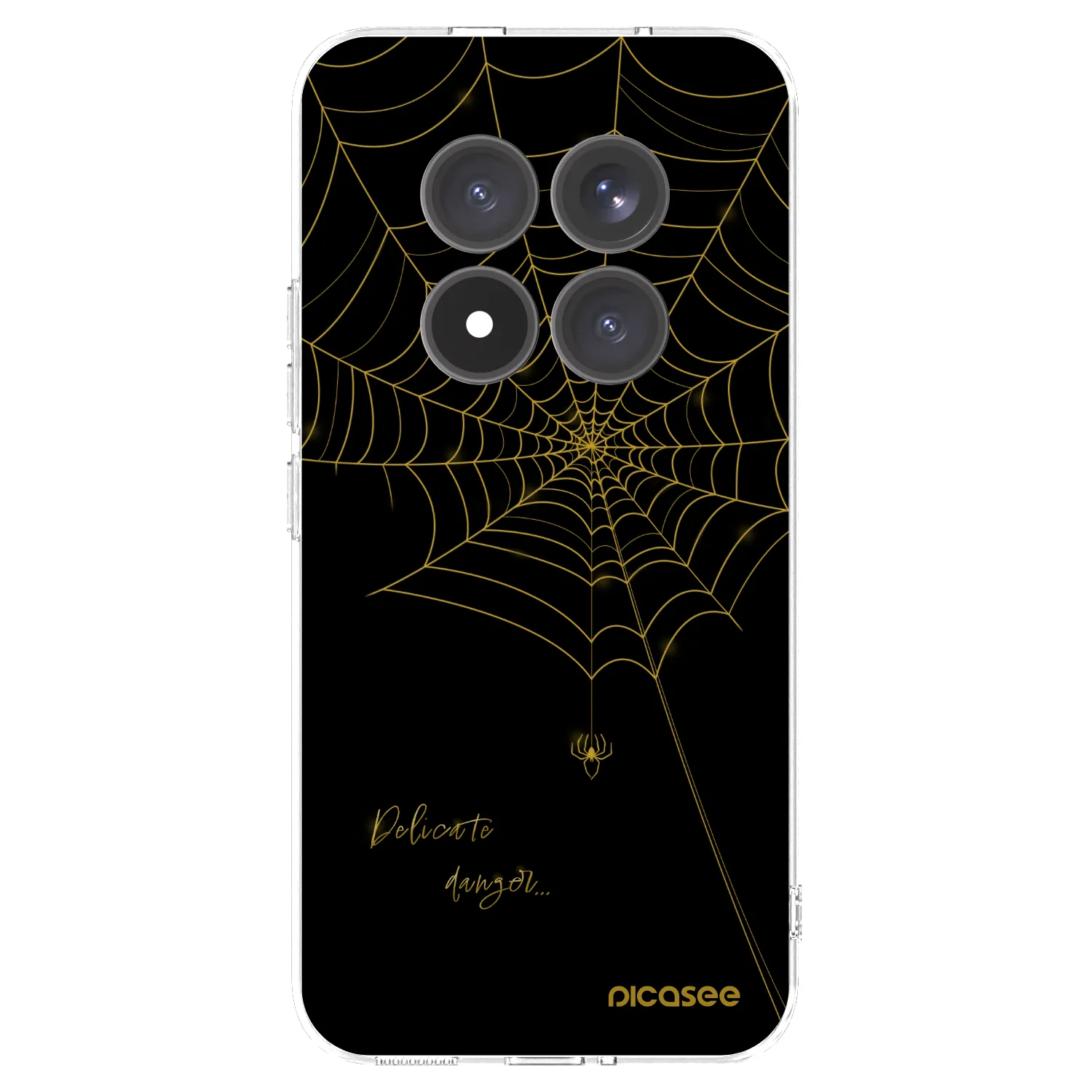 Picasee átlátszó szilikon tok az alábbi mobiltelefonokra Xiaomi Redmi Note 15 Pro+ - Delicate danger