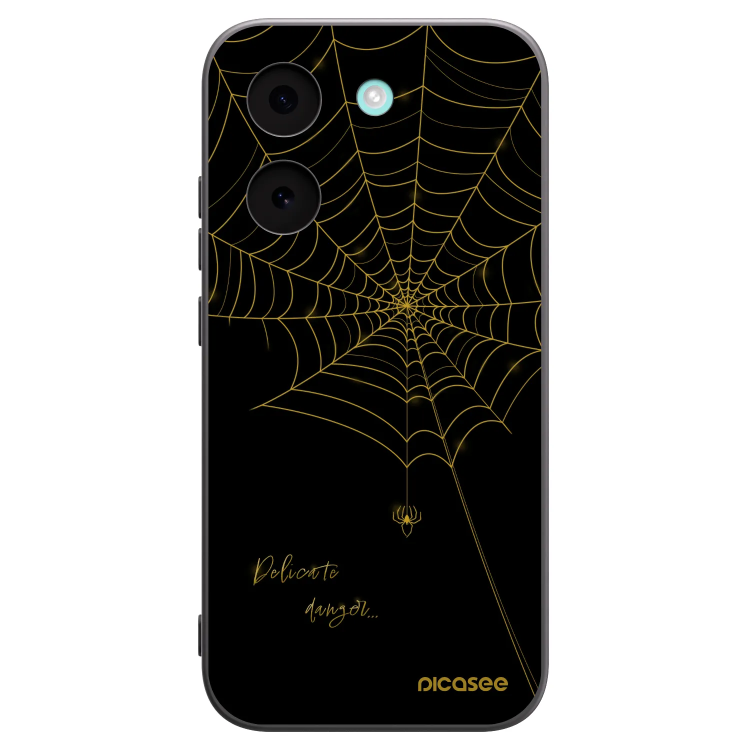 Picasee fekete szilikon tok az alábbi mobiltelefonokra Xiaomi Poco X8 Pro - Delicate danger