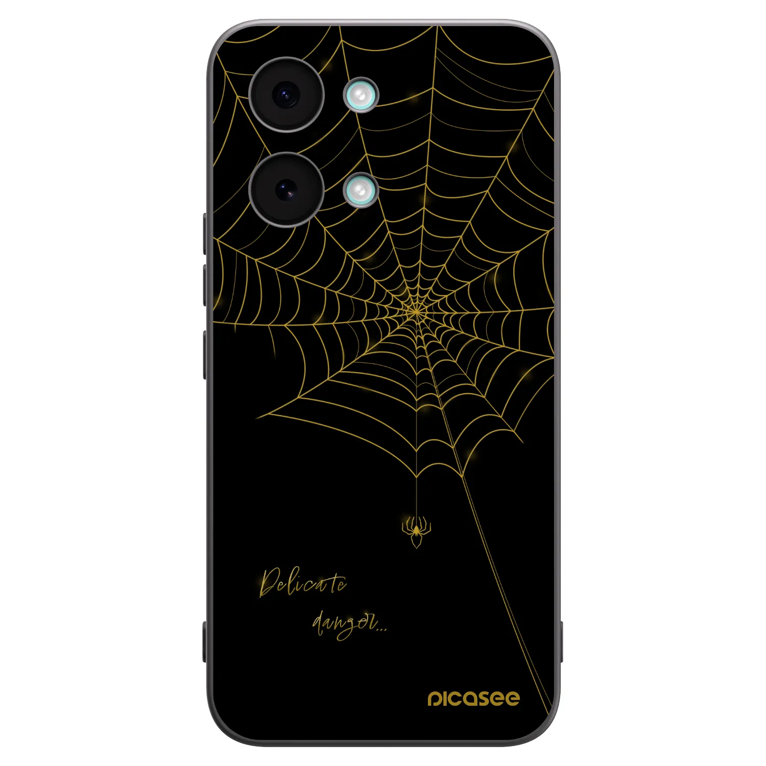 Picasee fekete szilikon tok az alábbi mobiltelefonokra Xiaomi Poco X8 Pro Max - Delicate danger