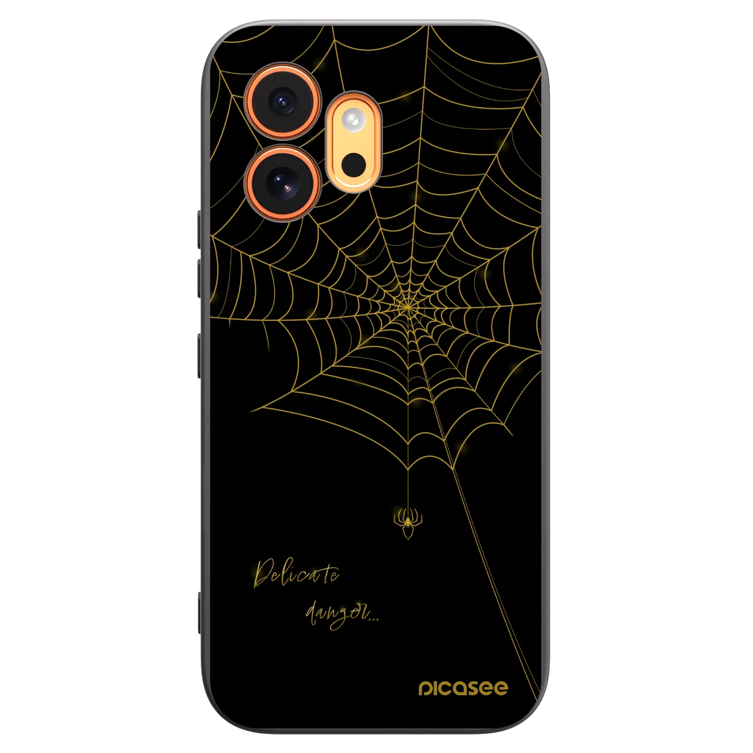 Picasee fekete szilikon tok az alábbi mobiltelefonokra Honor 600 - Delicate danger