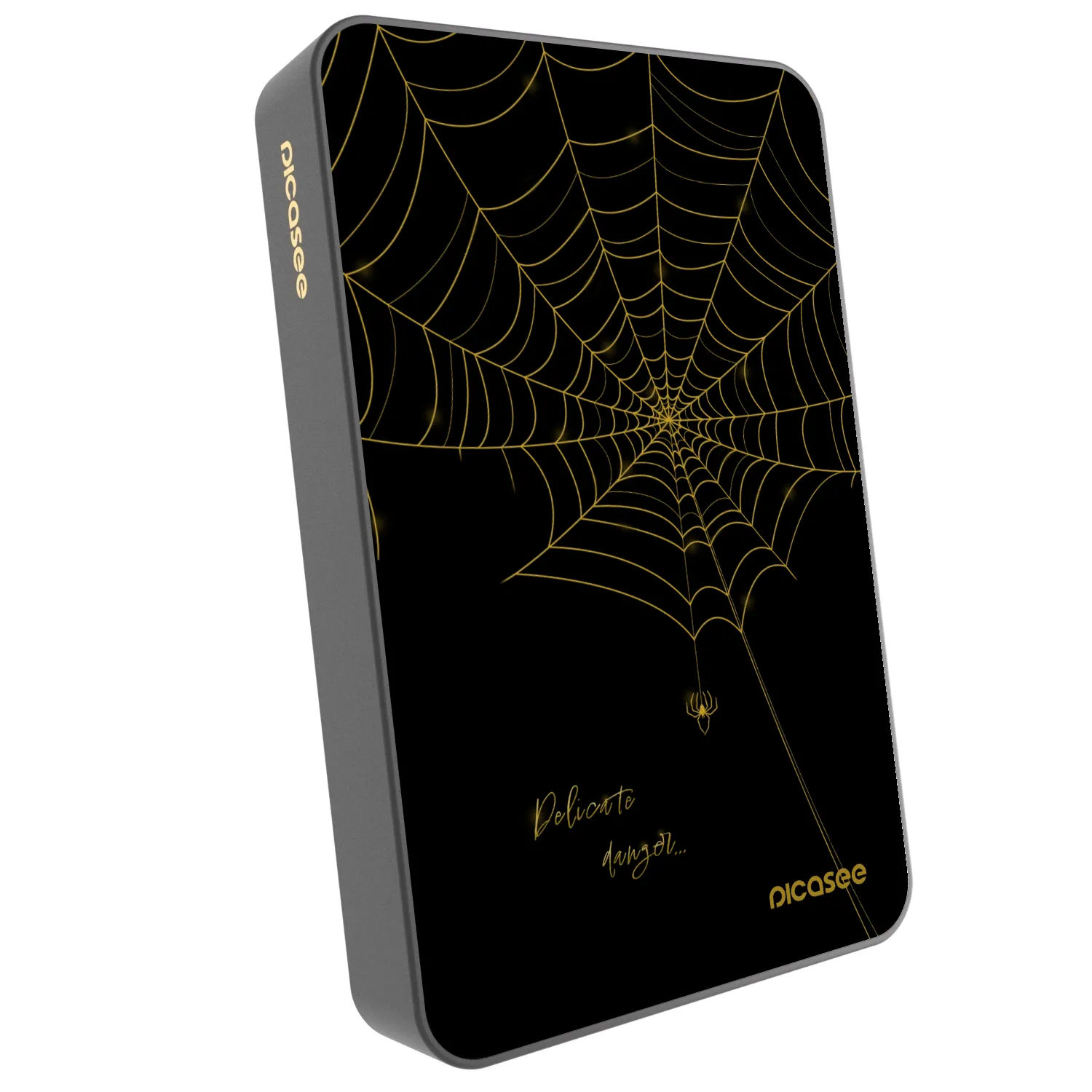 Picasee Powerbank MagSafe 10 000 mAh Szürke - Delicate danger
