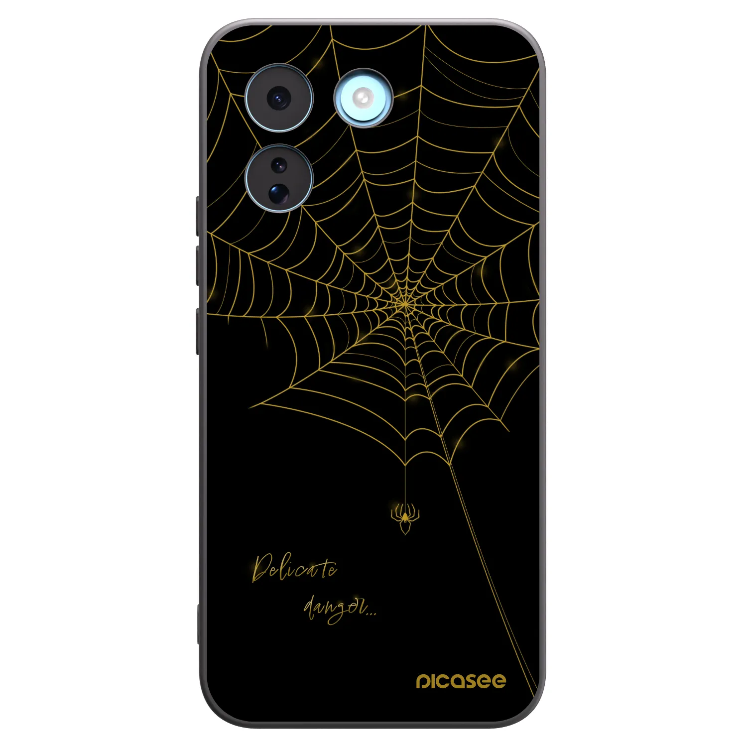 Picasee fekete szilikon tok az alábbi mobiltelefonokra Xiaomi Redmi Note 17 Pro MAX 5G - Delicate danger