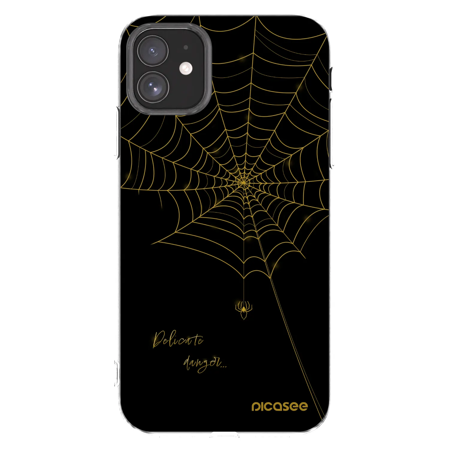 Picasee átlátszó szilikon tok az alábbi mobiltelefonokra Apple iPhone 11 - Delicate danger