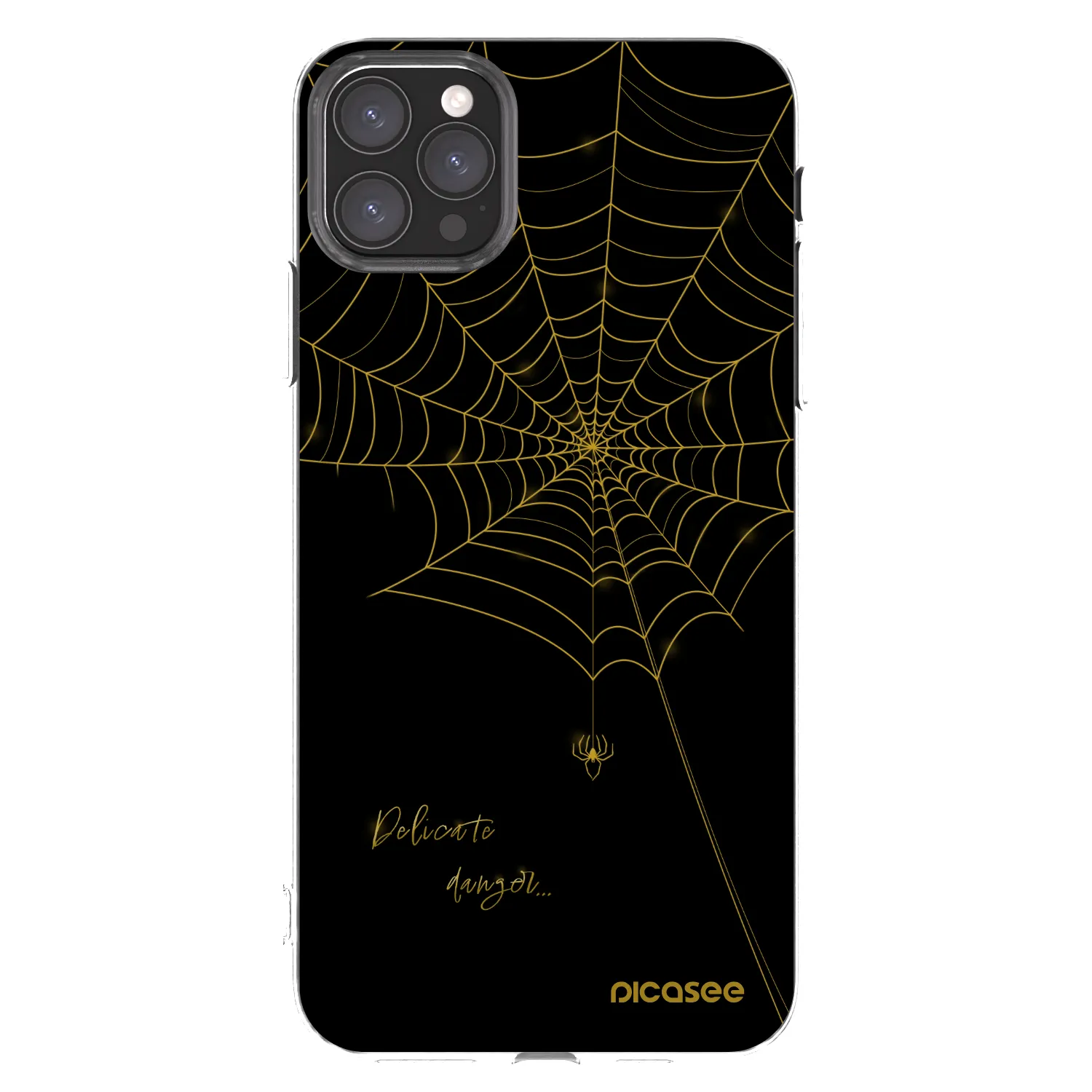 Picasee átlátszó szilikon tok az alábbi mobiltelefonokra Apple iPhone 11 Pro Max - Delicate danger