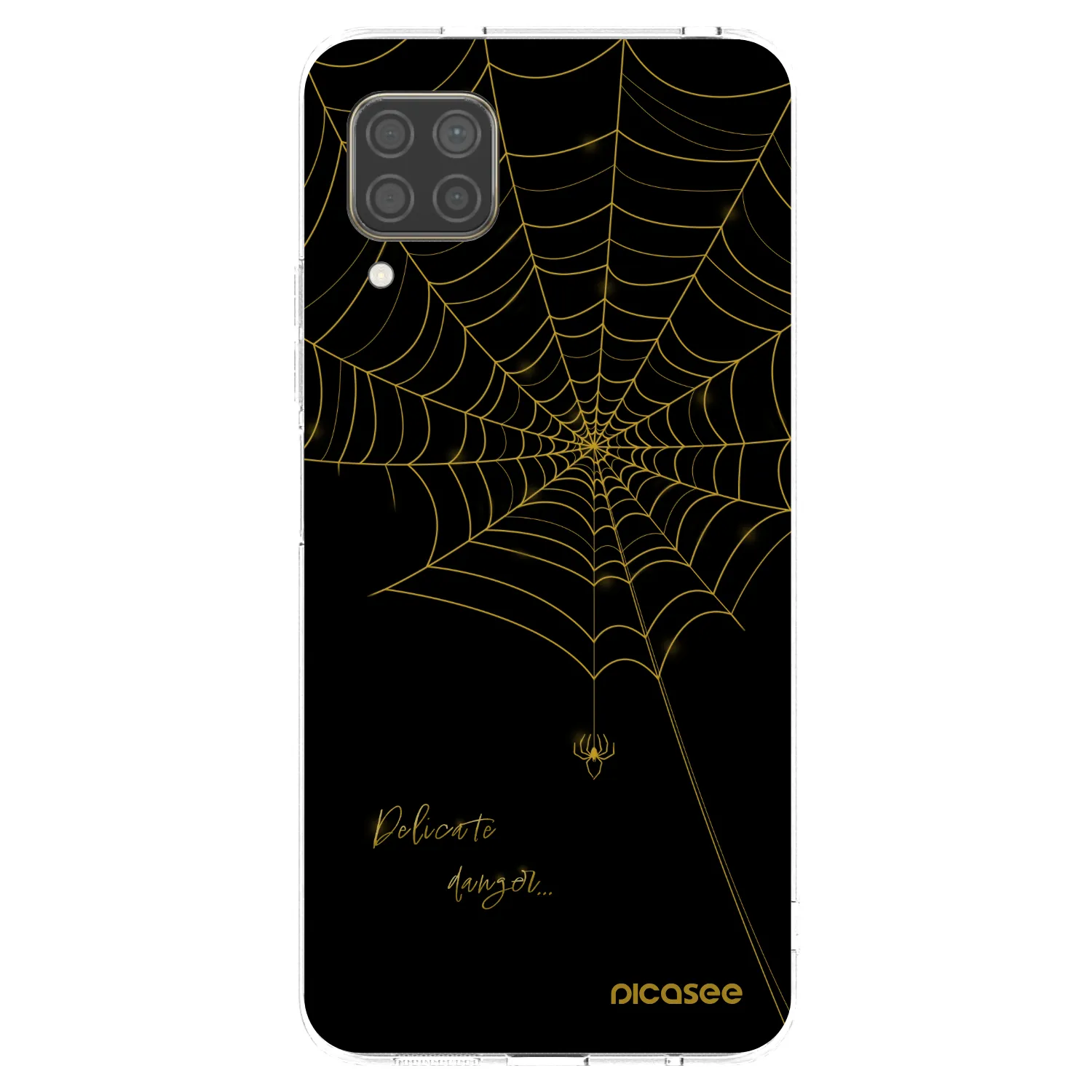Picasee átlátszó szilikon tok az alábbi mobiltelefonokra Huawei P40 Lite - Delicate danger