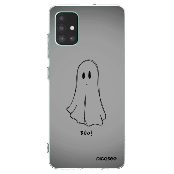 Picasee átlátszó szilikon tok az alábbi mobiltelefonokra Samsung Galaxy M51 M515F - Ghost