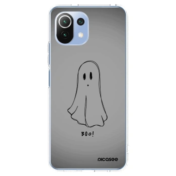 Picasee átlátszó szilikon tok az alábbi mobiltelefonokra Xiaomi Mi 11 Lite - Ghost