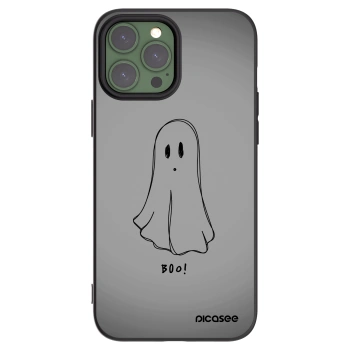 Picasee fekete szilikon tok az alábbi mobiltelefonokra Apple iPhone 13 Pro Max - Ghost