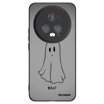 Picasee fekete szilikon tok az alábbi mobiltelefonokra Honor Magic5 Pro - Ghost