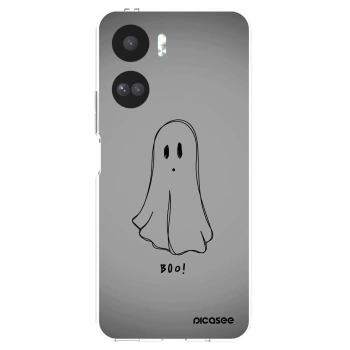 Picasee átlátszó szilikon tok az alábbi mobiltelefonokra Honor 90 Lite 5G - Ghost
