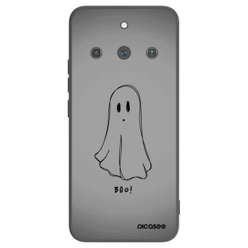 Picasee fekete szilikon tok az alábbi mobiltelefonokra Realme 11 Pro+ - Ghost