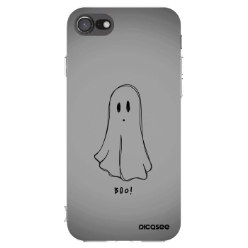 Picasee átlátszó szilikon tok az alábbi mobiltelefonokra Apple iPhone 7 - Ghost