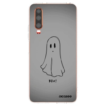 Picasee átlátszó szilikon tok az alábbi mobiltelefonokra Huawei P30 - Ghost