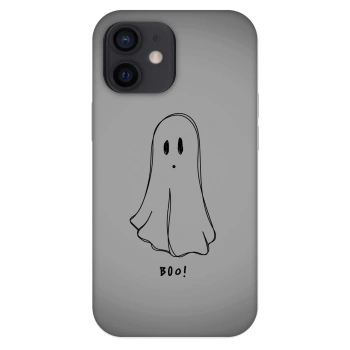 Szilikon tok erre a típusra Apple iPhone 12 mini - Ghost