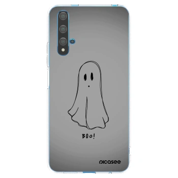 Picasee átlátszó szilikon tok az alábbi mobiltelefonokra Huawei Nova 5T - Ghost