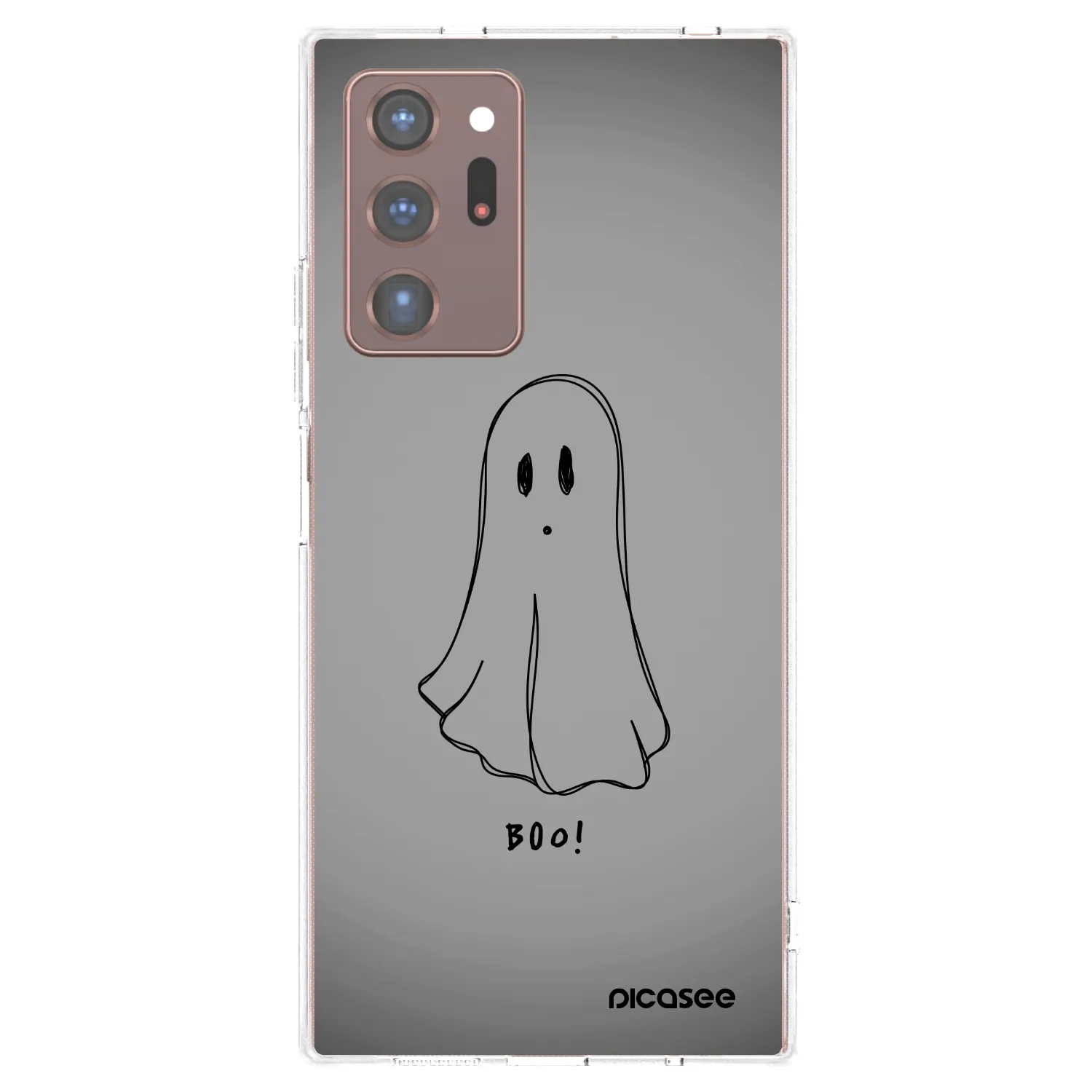 Picasee átlátszó szilikon tok az alábbi mobiltelefonokra Samsung Galaxy Note 20 Ultra - Ghost