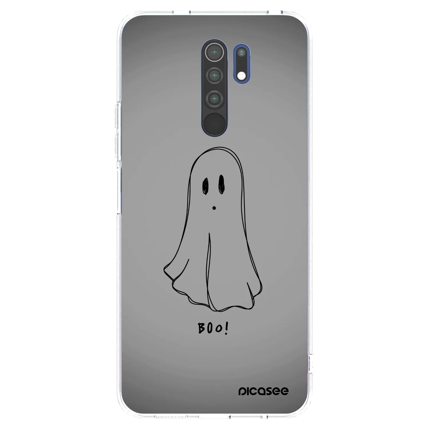 Picasee átlátszó szilikon tok az alábbi mobiltelefonokra Xiaomi Redmi 9 - Ghost