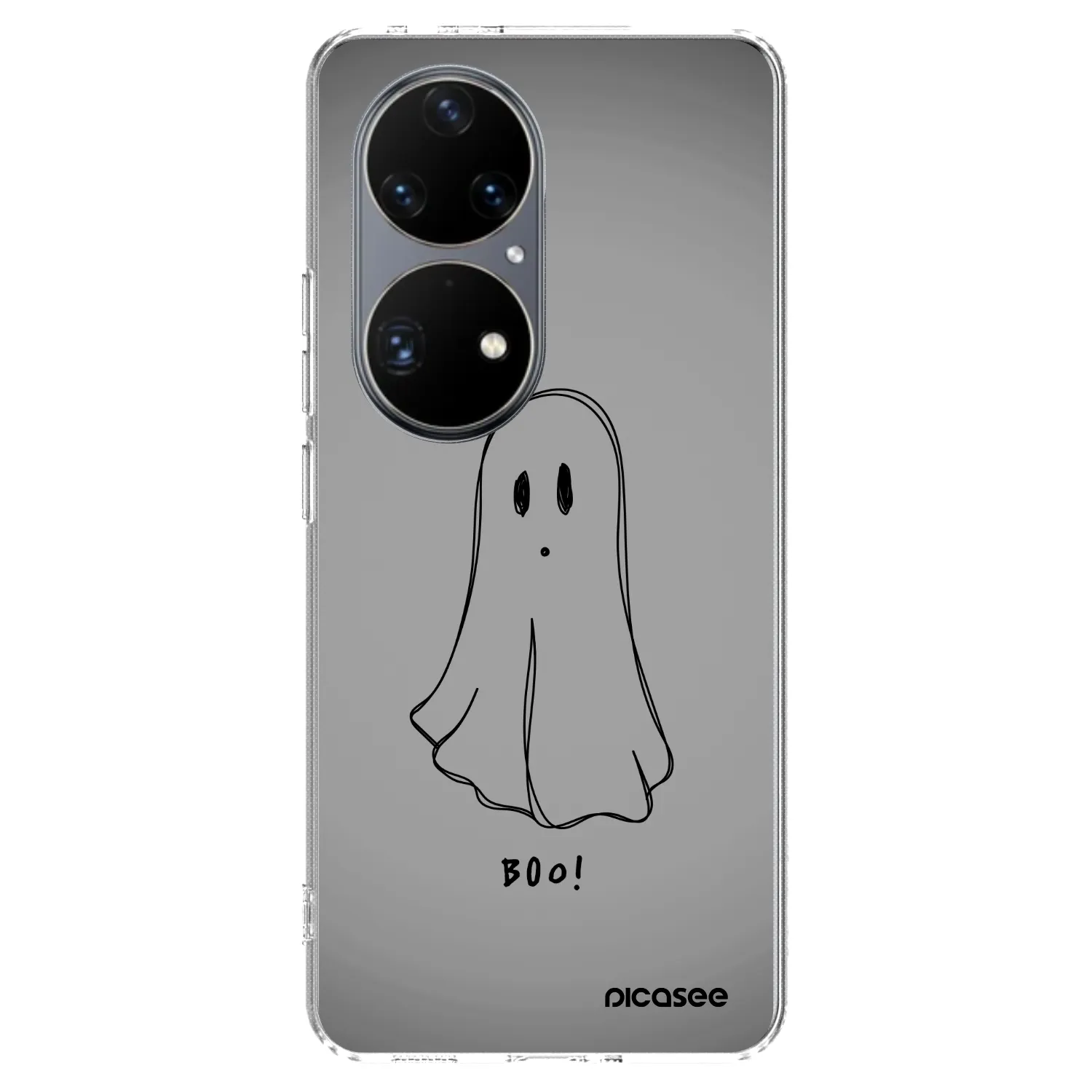Picasee átlátszó szilikon tok az alábbi mobiltelefonokra Huawei P50 - Ghost