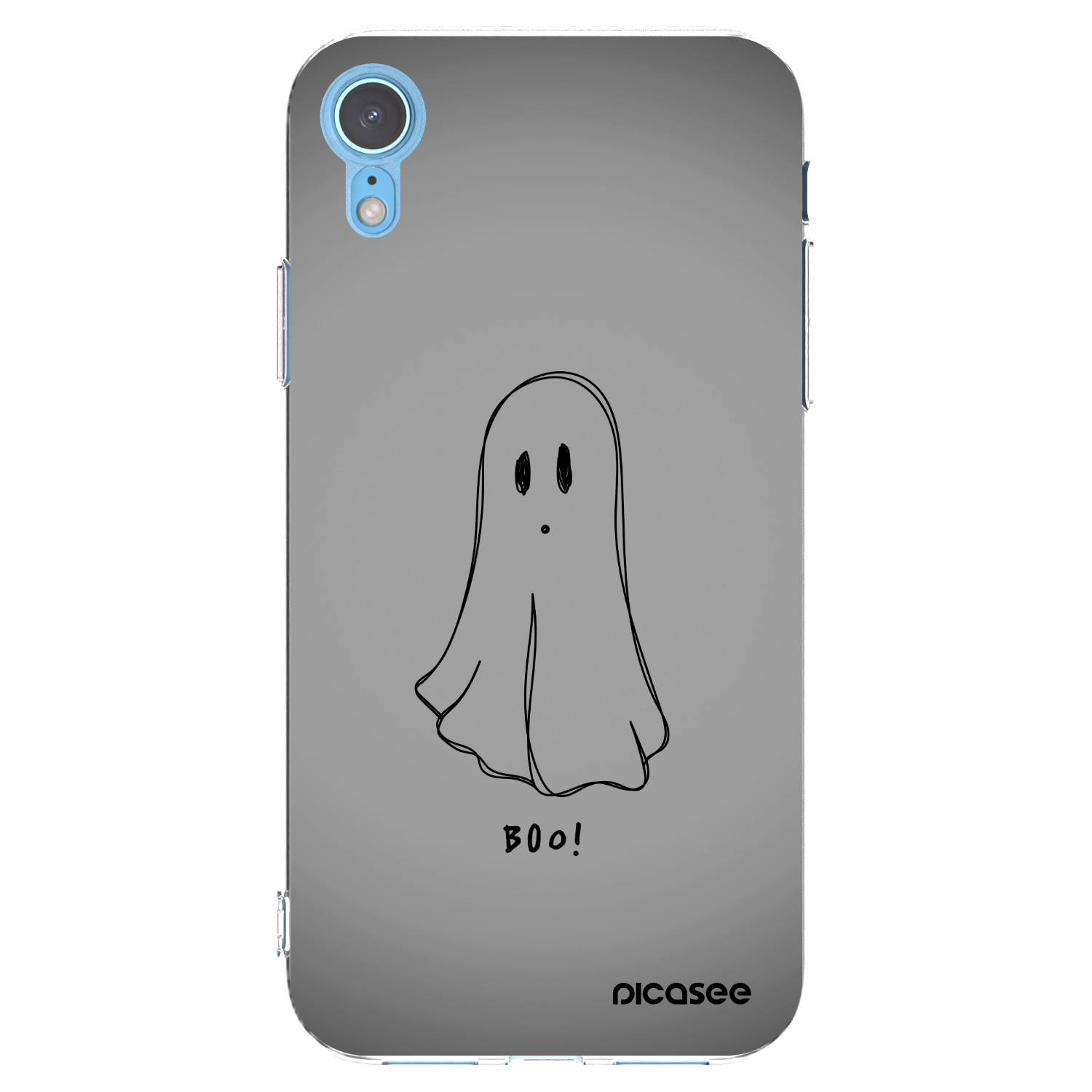 Picasee átlátszó szilikon tok az alábbi mobiltelefonokra Apple iPhone XR - Ghost