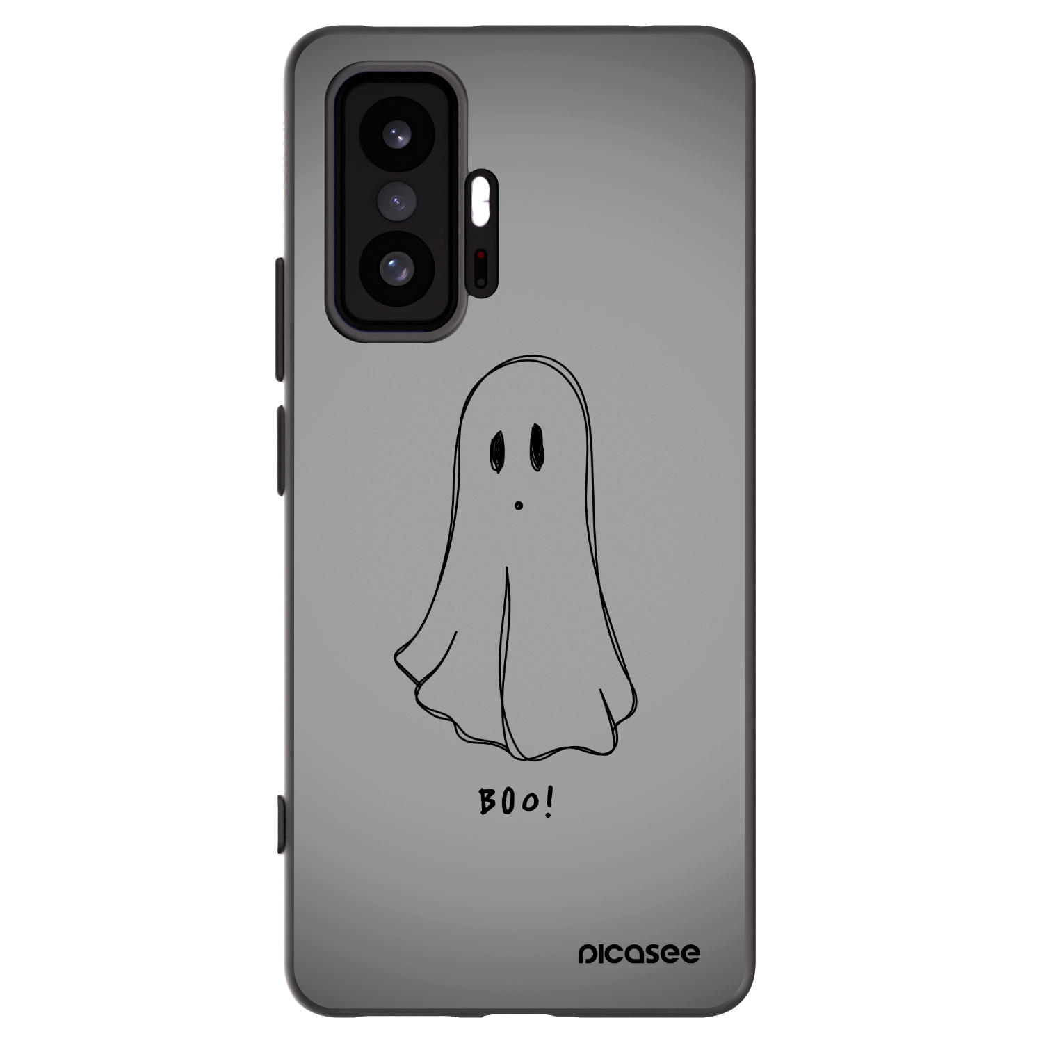 Picasee fekete szilikon tok az alábbi mobiltelefonokra Xiaomi 11T Pro - Ghost