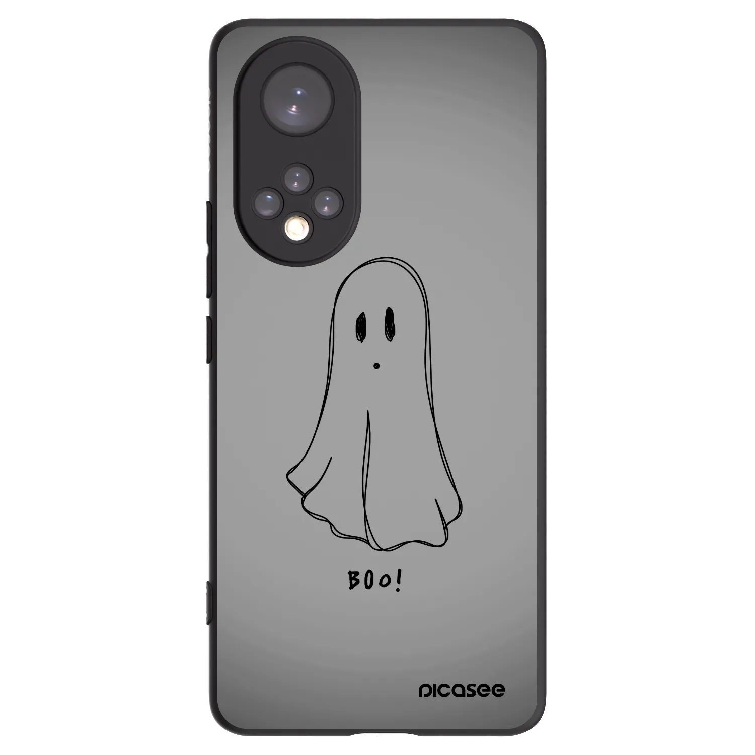 Picasee fekete szilikon tok az alábbi mobiltelefonokra Huawei Nova 9 - Ghost