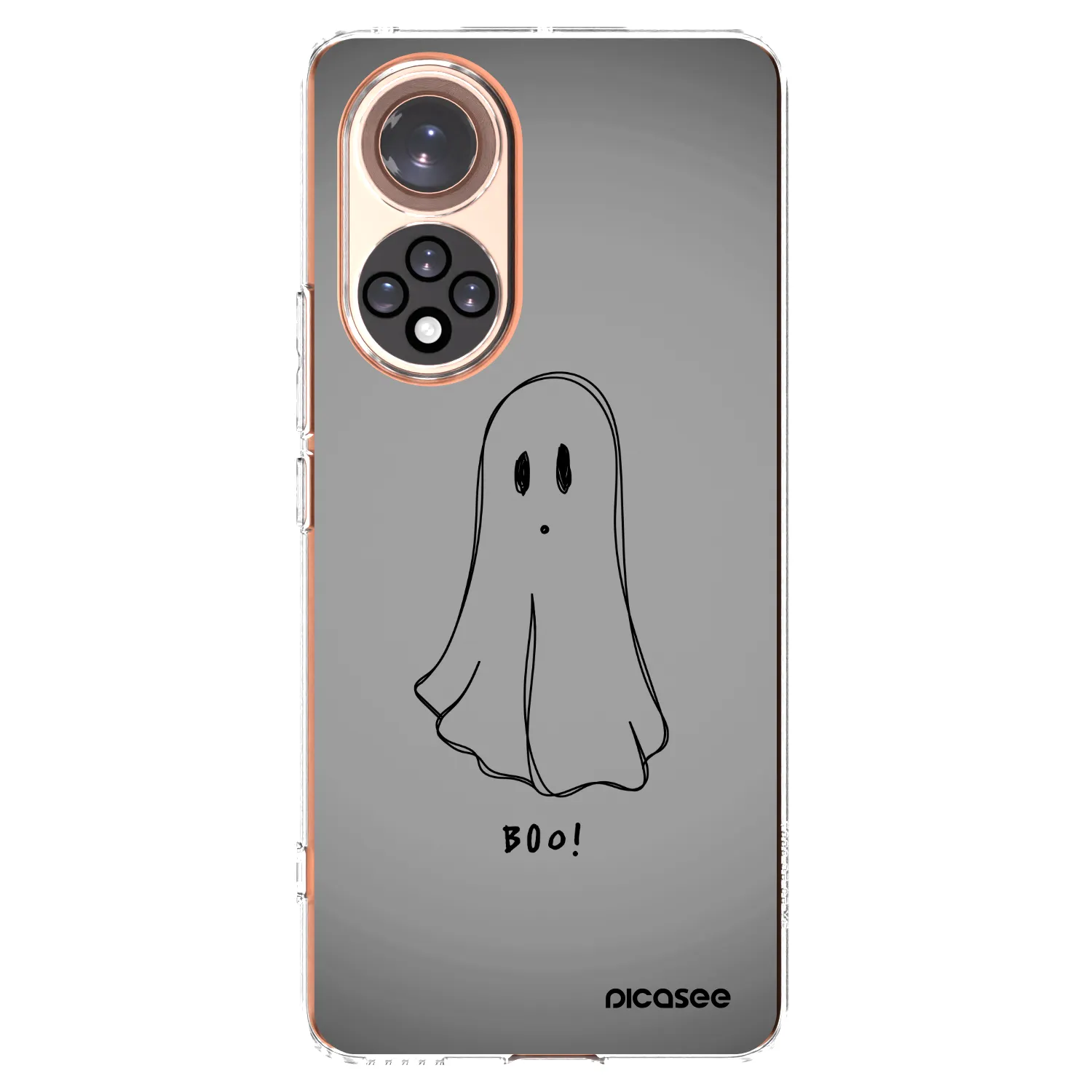 Picasee átlátszó szilikon tok az alábbi mobiltelefonokra Huawei Nova 9 - Ghost