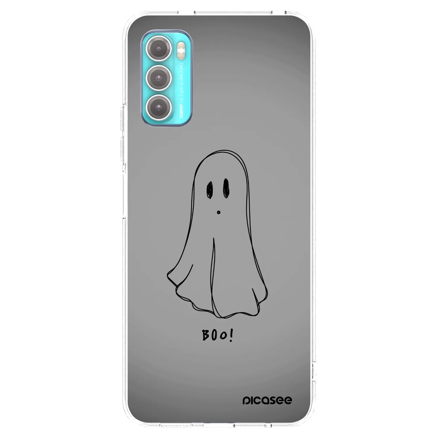Picasee átlátszó szilikon tok az alábbi mobiltelefonokra Motorola Moto G60 - Ghost